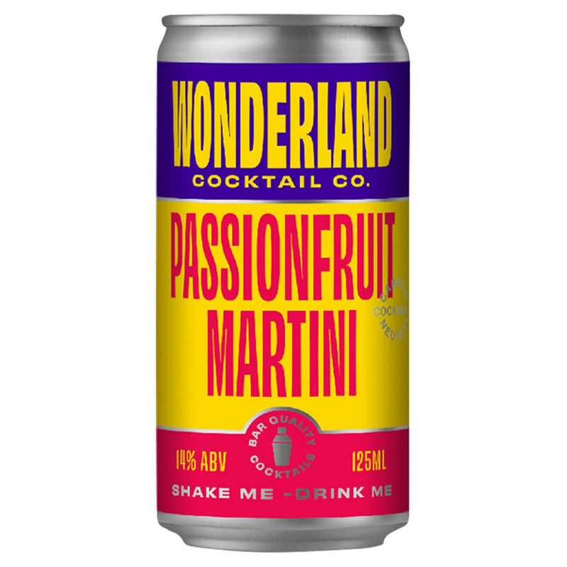 Passionfruit Martini Cocktail Mix 125ml with Vodka and Vanilla Syrup