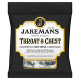 Jakemans menthol throat lozenges 73g, UK version