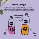 Remedy Kombucha ginger lemon bottle 700ml, imported from the UK