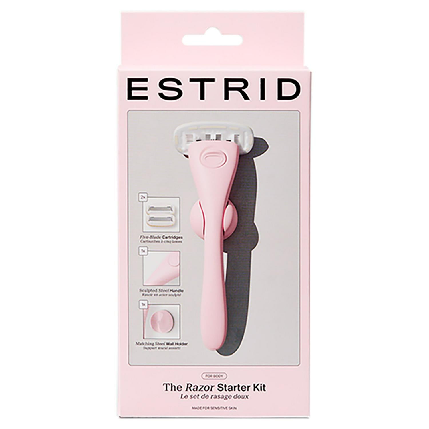 Estrid Bloom manual razor starter kit, UK version