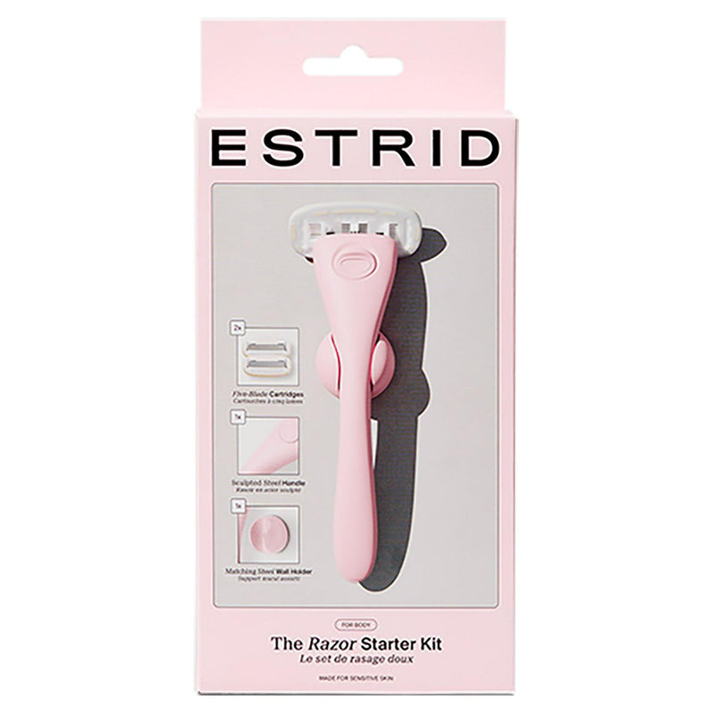Estrid Bloom manual razor starter kit, UK version