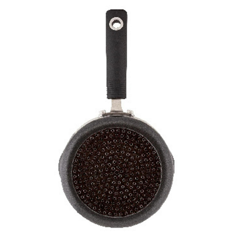 Habitat 16cm black saucepan with tempered glass lid, UK version