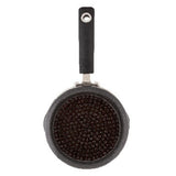 Habitat 16cm black saucepan with tempered glass lid, UK version