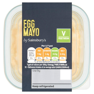 Sainsburys Sainsbury's Ei-Mayo Deli-Füllung Original Mayonnaise 385g - Online bei McGrocer kaufen