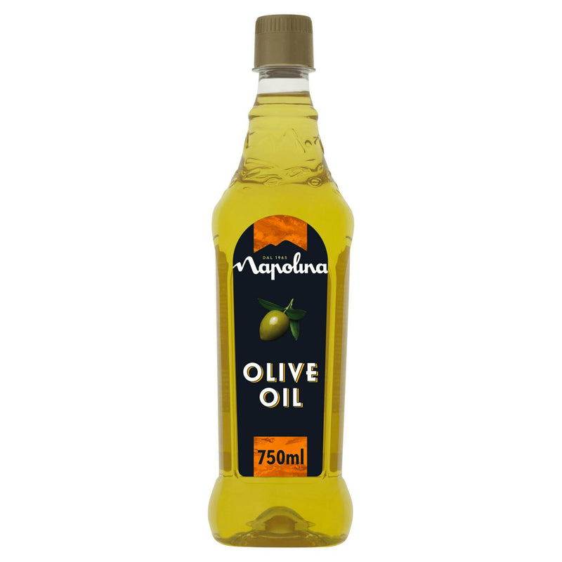 Napolina Olive Oil Cooking 750ml Bottle, imported from the UK