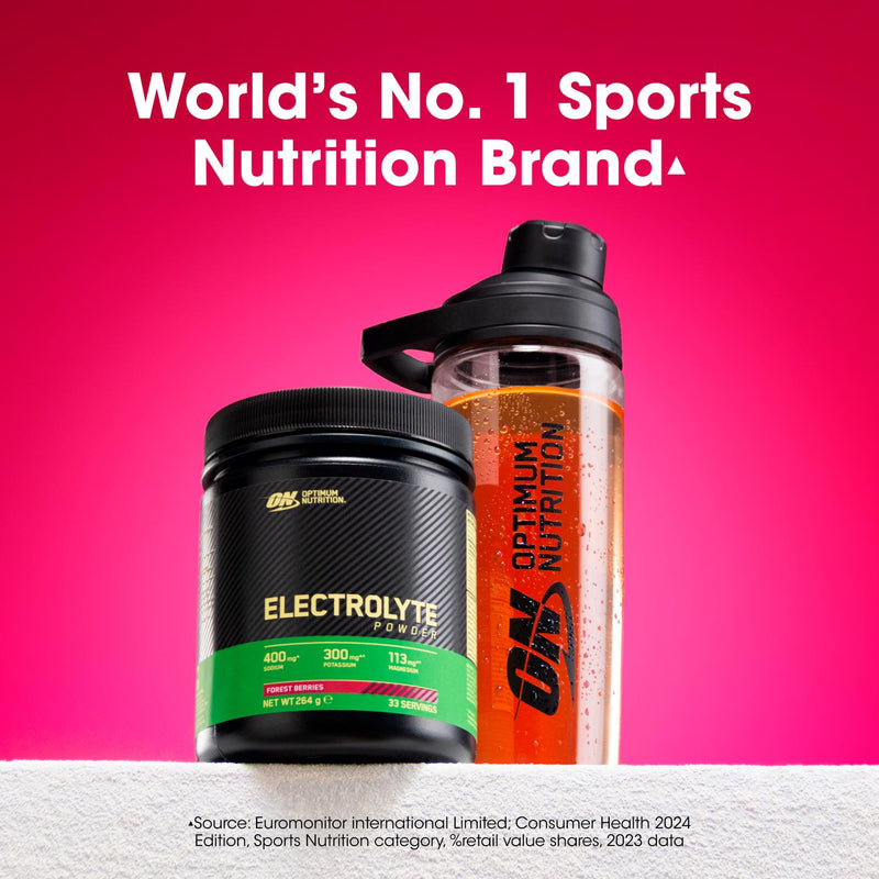 Optimum Nutrition Forest Berries Electrolyte Powder 264g, imported from the UK