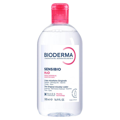 Sainsburys Bioderma Sensibio H2O Originalt Micellært Vann 500ml- Kjøp online hos McGrocer