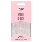 Elegant Touch Salon French Nails Ongles x24