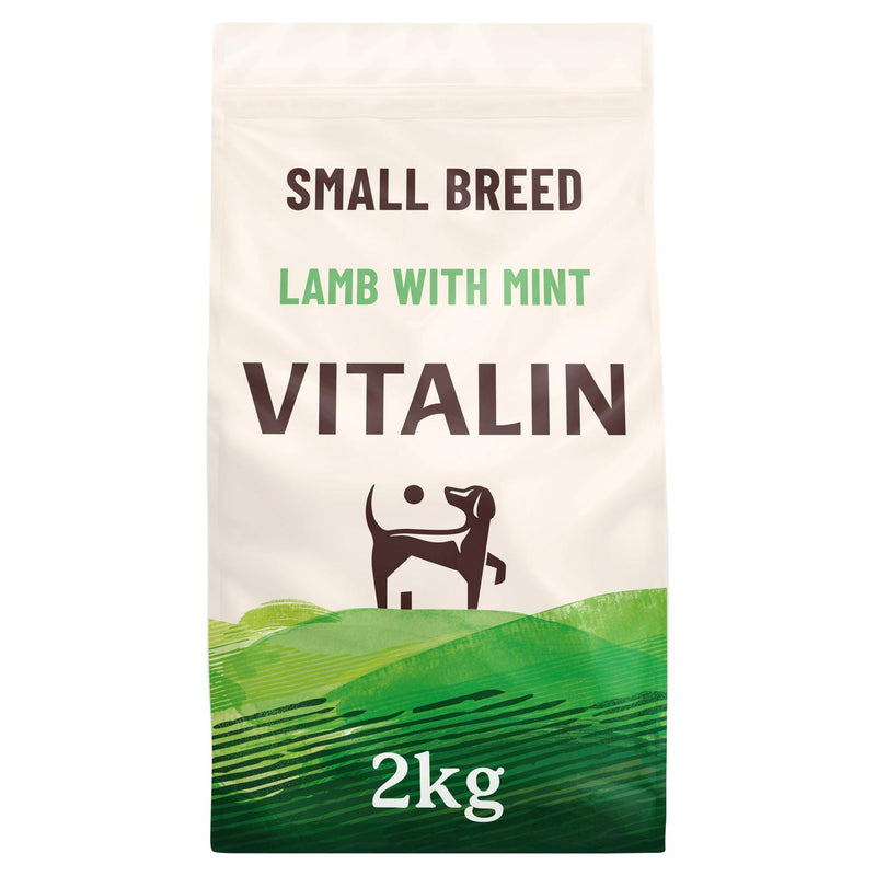 Vitalin Small Breed Lamb Mint 2kg (British brand)