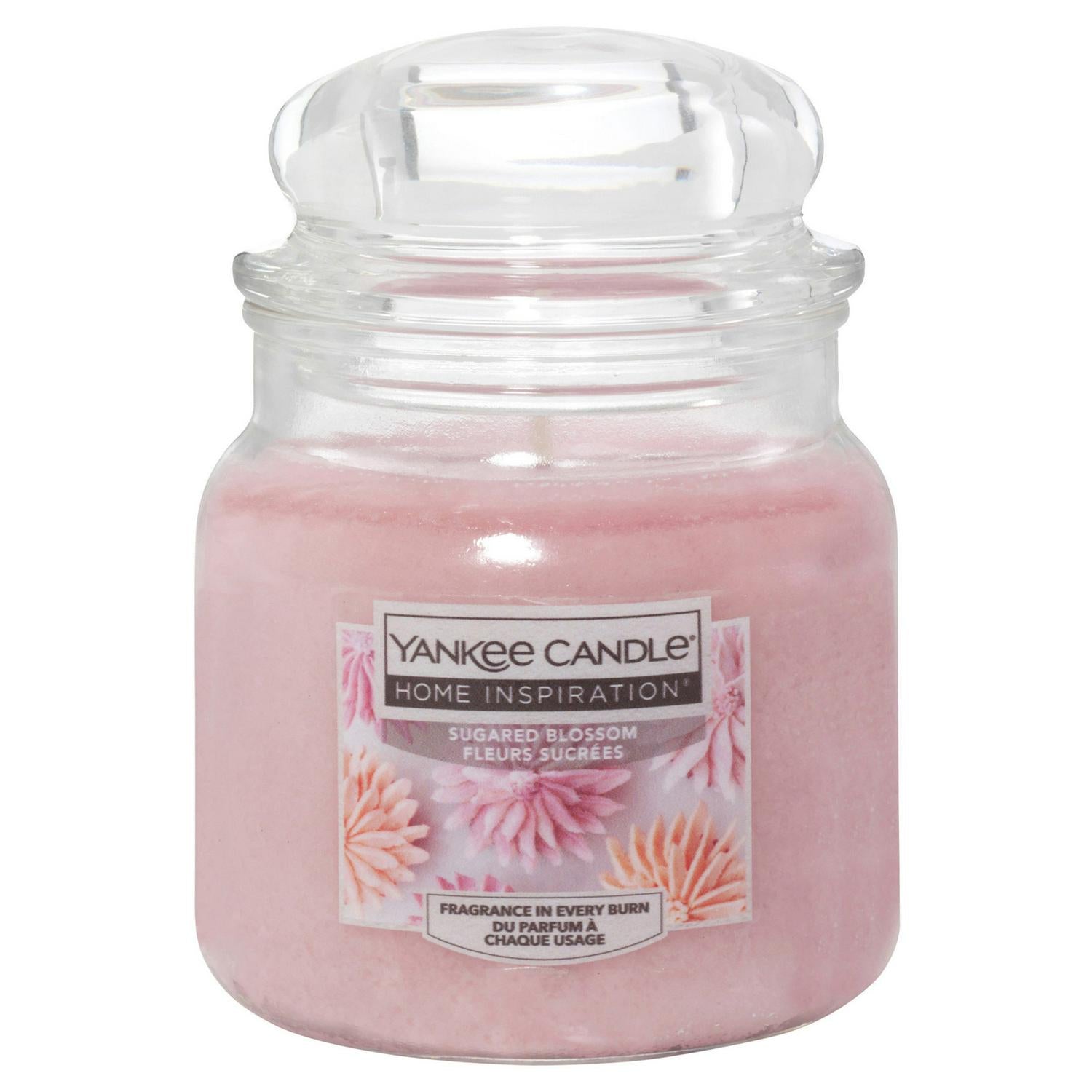 Yankee Candle Medium Jar Candle Sugared Blossom 13.5cm (British brand)