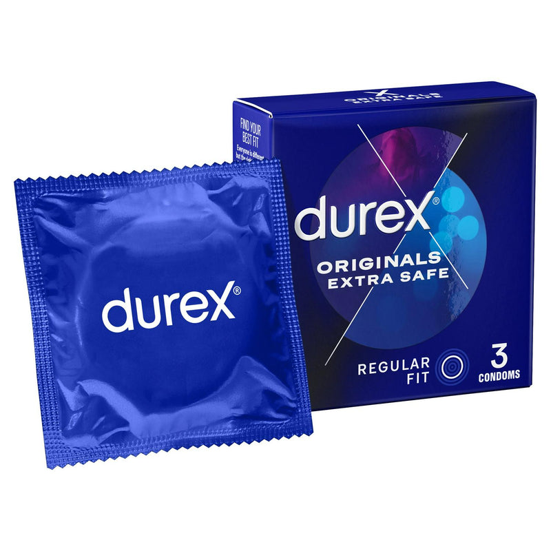 Durex Extra Safe condoms 3 pack - British product