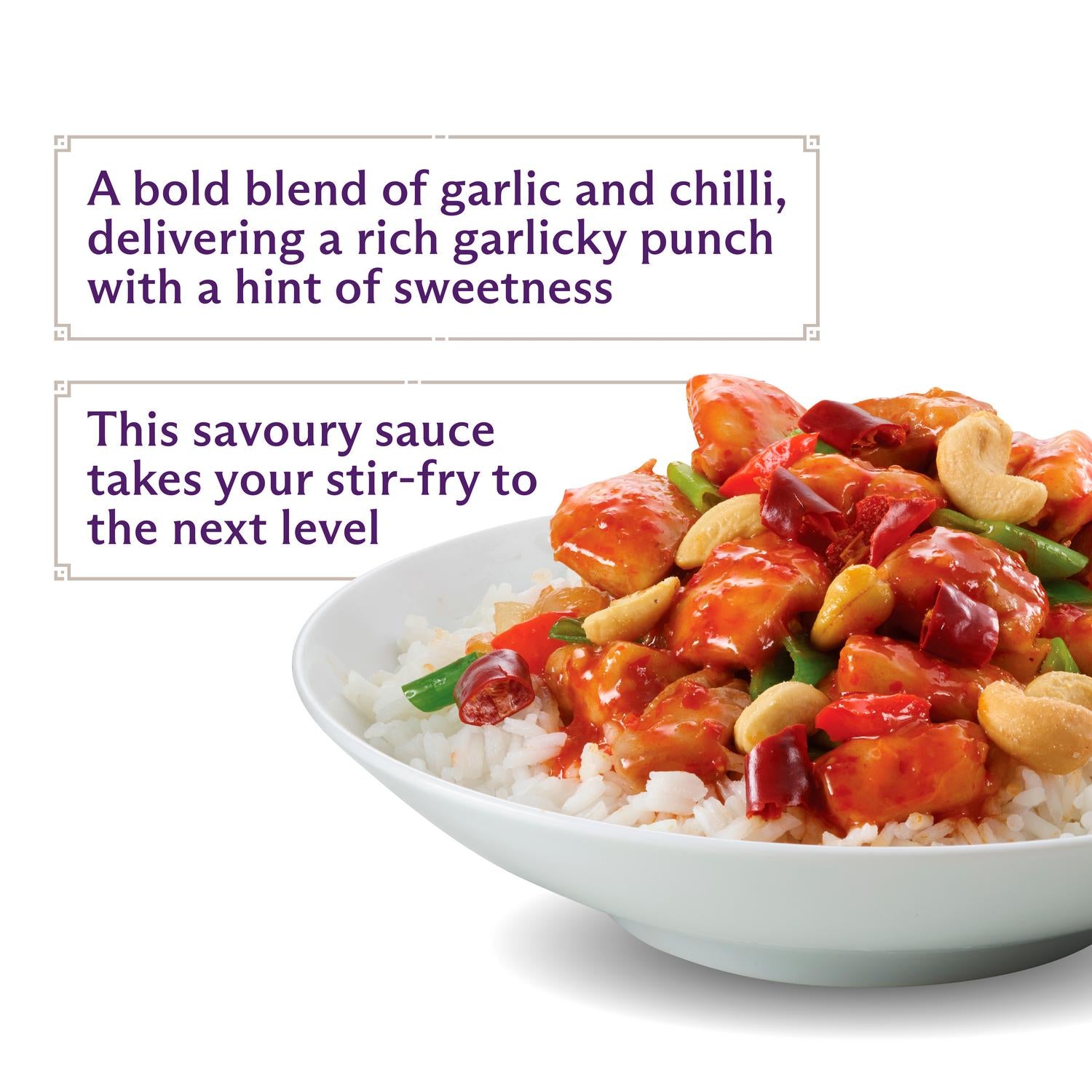 Lee Kum Kee Chilli Garlic Sauce 190g, UK version