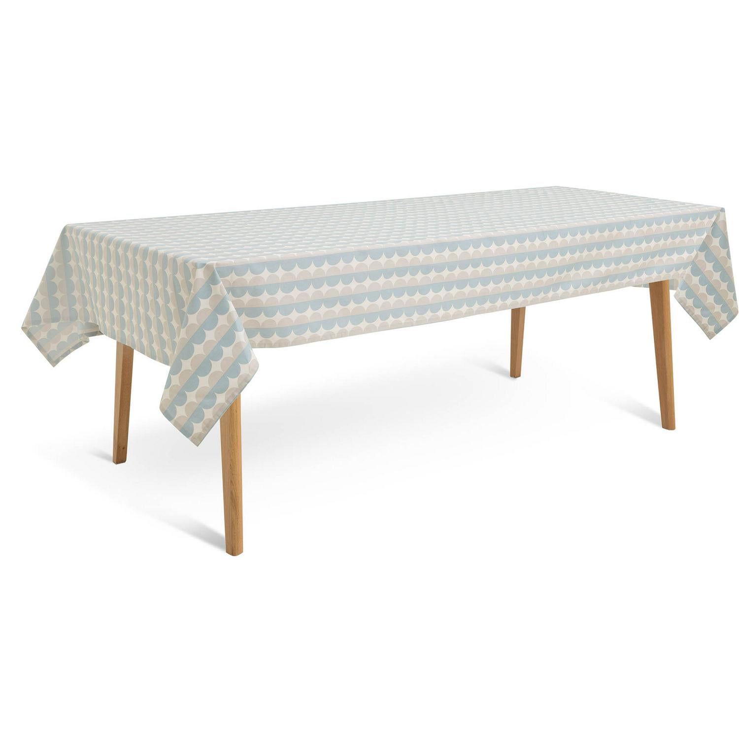 Habitat block print table cloth 140 x 180cm, UK version