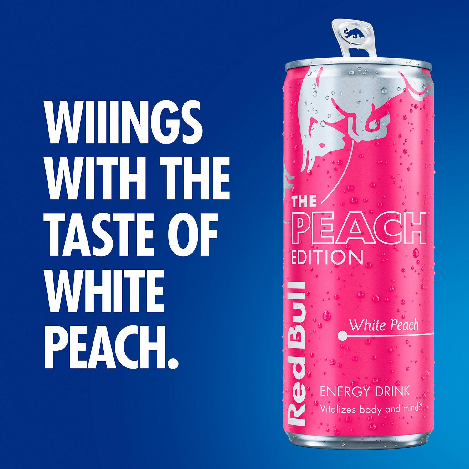 Red Bull Energy Drink White Peach Edition 250ml