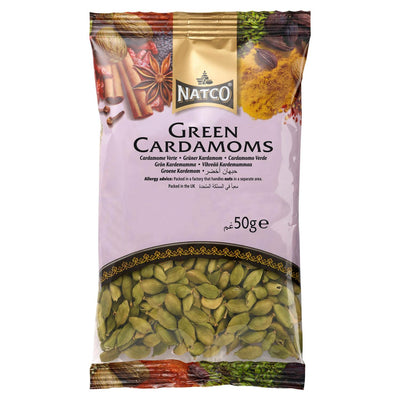 Grüner Kardamom von Natco, Gewürz, 50 g