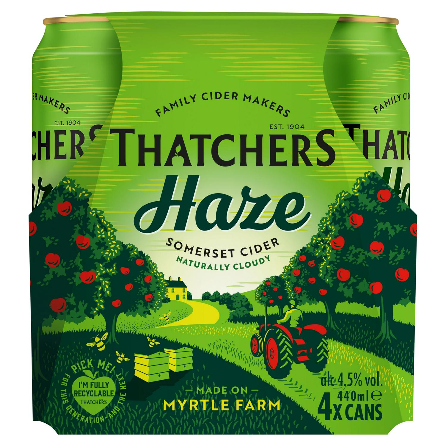 Thatchers Haze cider 1.76L (British brand)