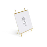 Habitat gold easel photo frame 5x7, UK version