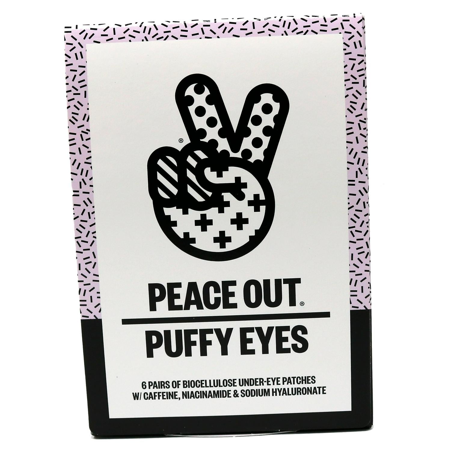 Biocellulose Under Eye Patches with Caffeine and Niacinamide x6 Pack
