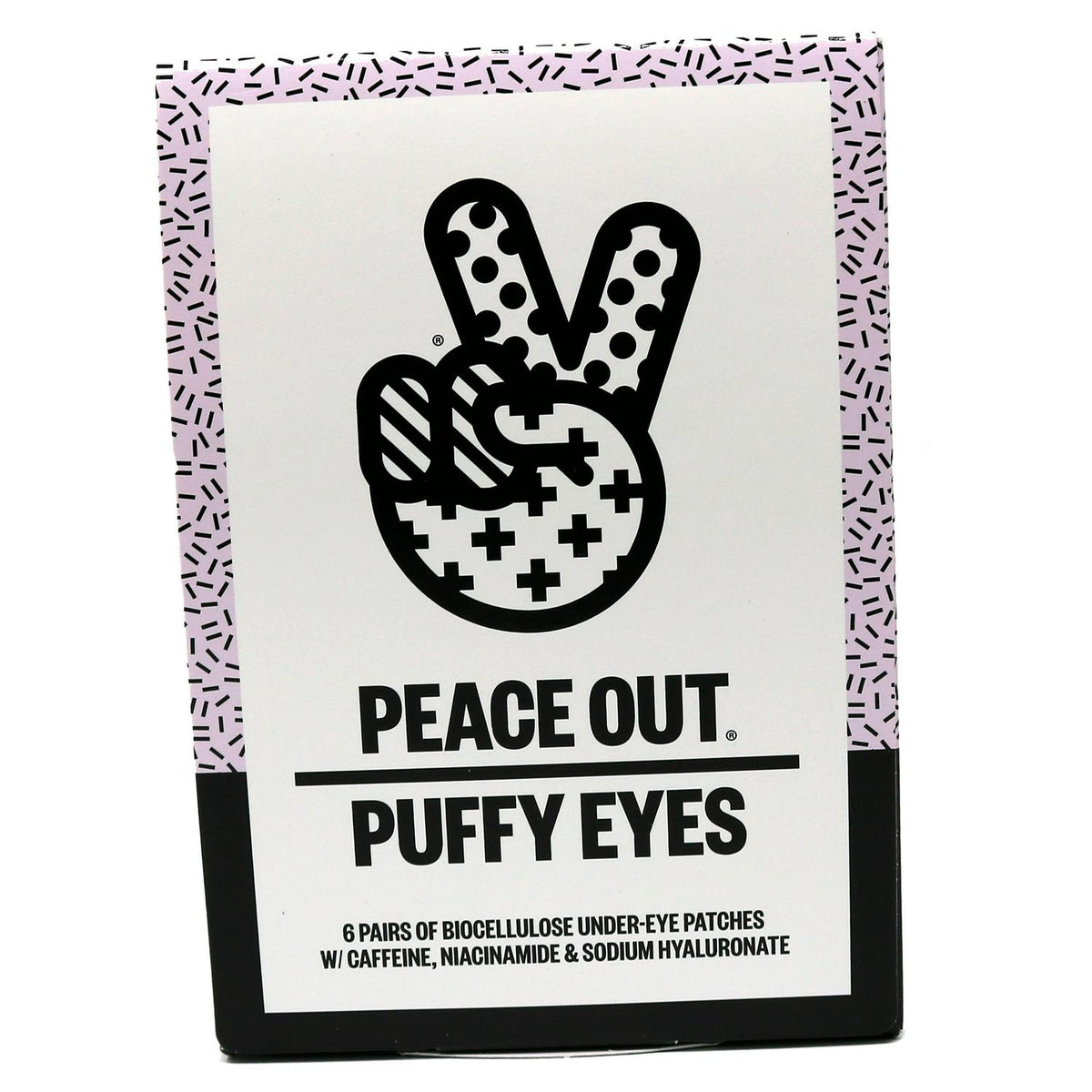 Biocellulose Under Eye Patches with Caffeine and Niacinamide x6 Pack