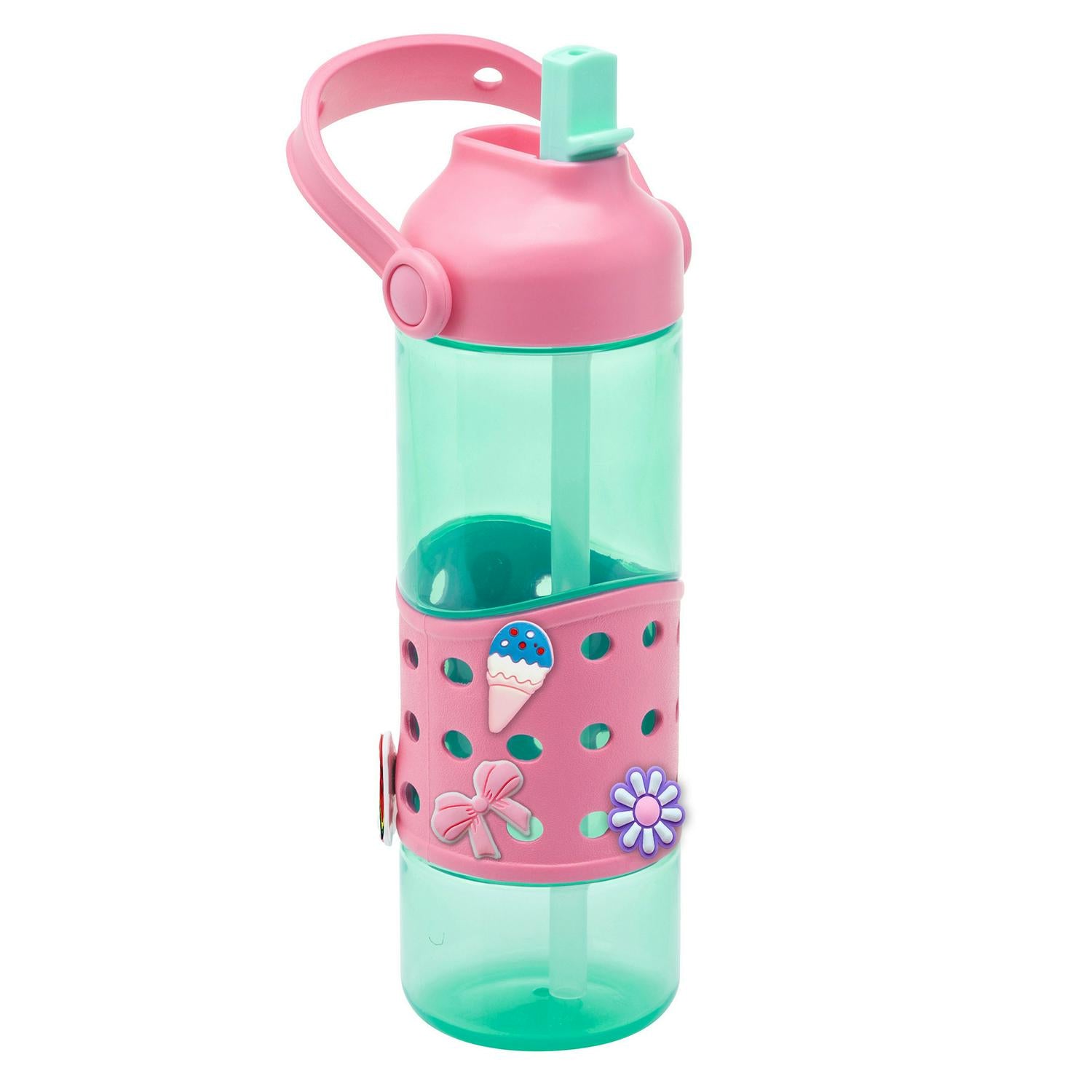 Smash pink turquoise charm bottle 750ml (British brand)