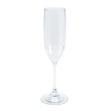 Sainsbury's reusable plastic champagne flute 135ml (British brand)
