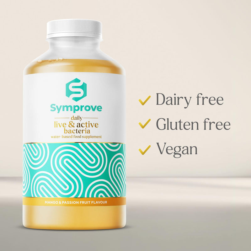 Symprove water based probiotic Mango & Passion Fruit 500ml (British brand)