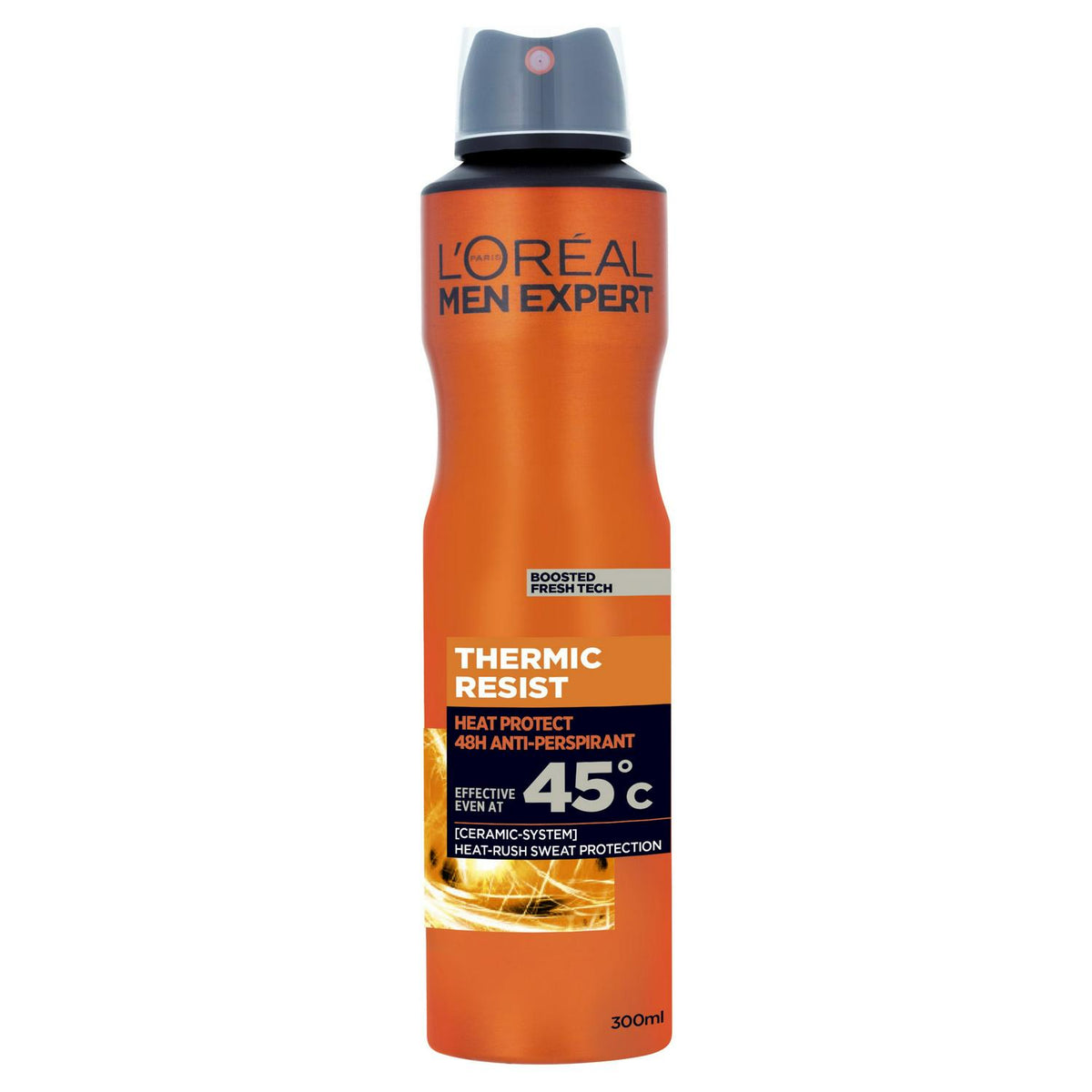 L'Oreal anti-perspirant spray for men with 48H heat protect, 300ml, UK version
