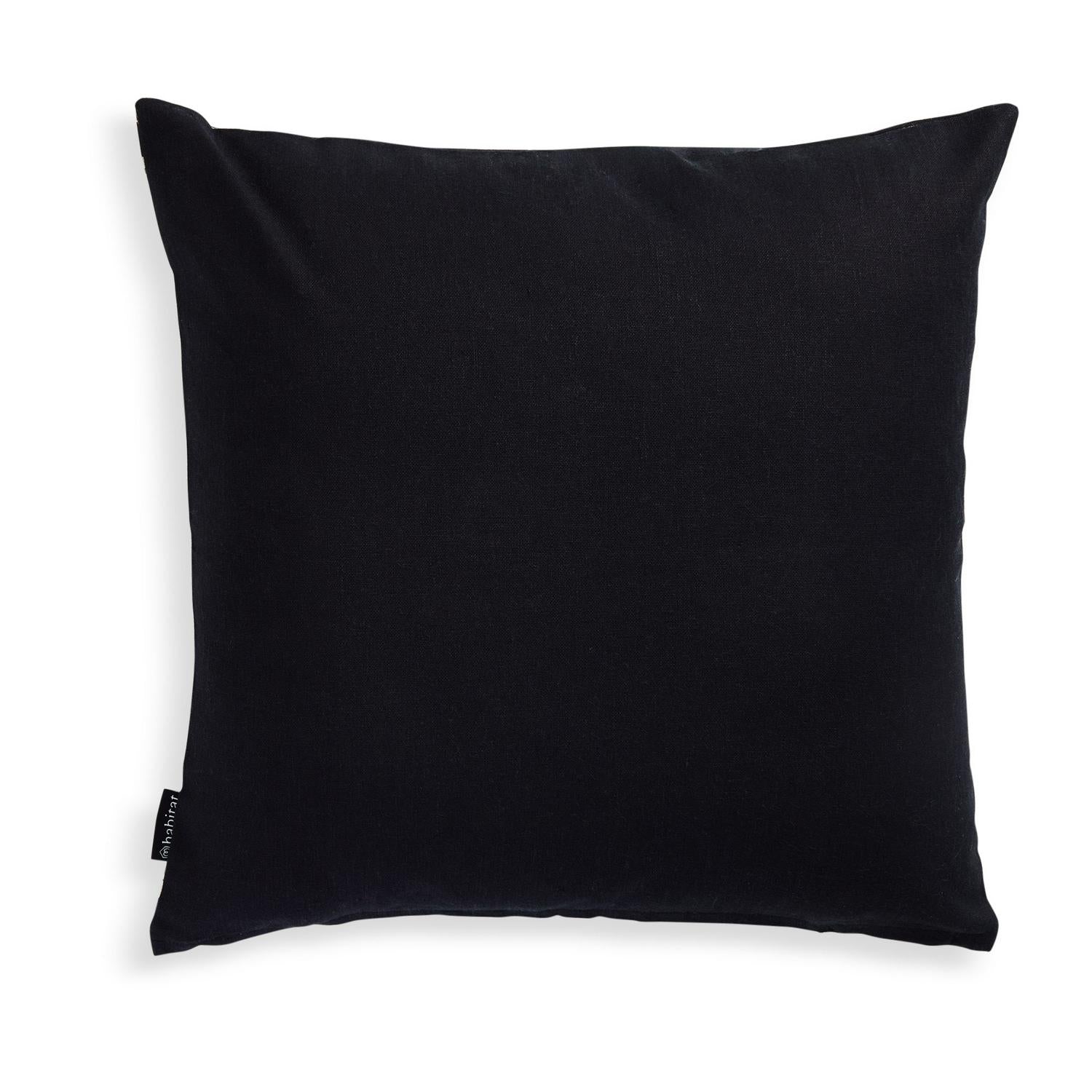 Habitat Mono Industrial Printed Cushion 43cm, UK version