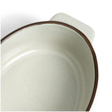 Habitat Small Ceramic Roaster Grey Speckle Finish, UK version