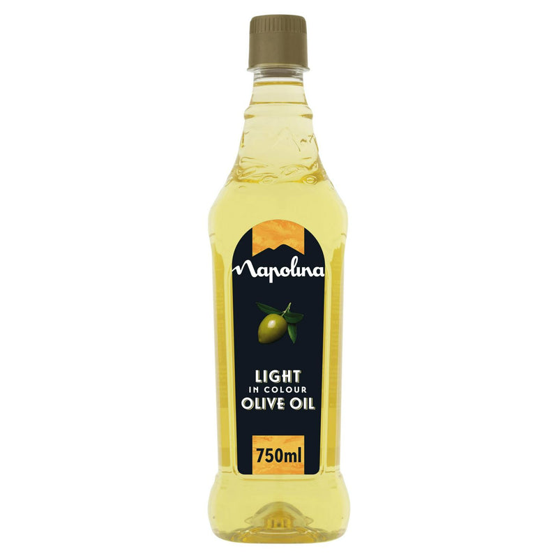 Napolina light in colour olive oil 750ml, imported from the UK