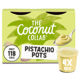 Pistachio Flavoured Coconut Ganache Pots 4 x 45g