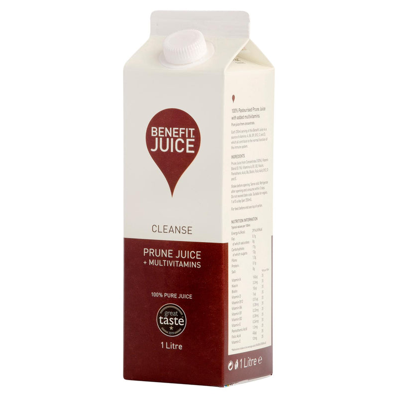 Benefit prune juice with vitamins 1 Litre - British product
