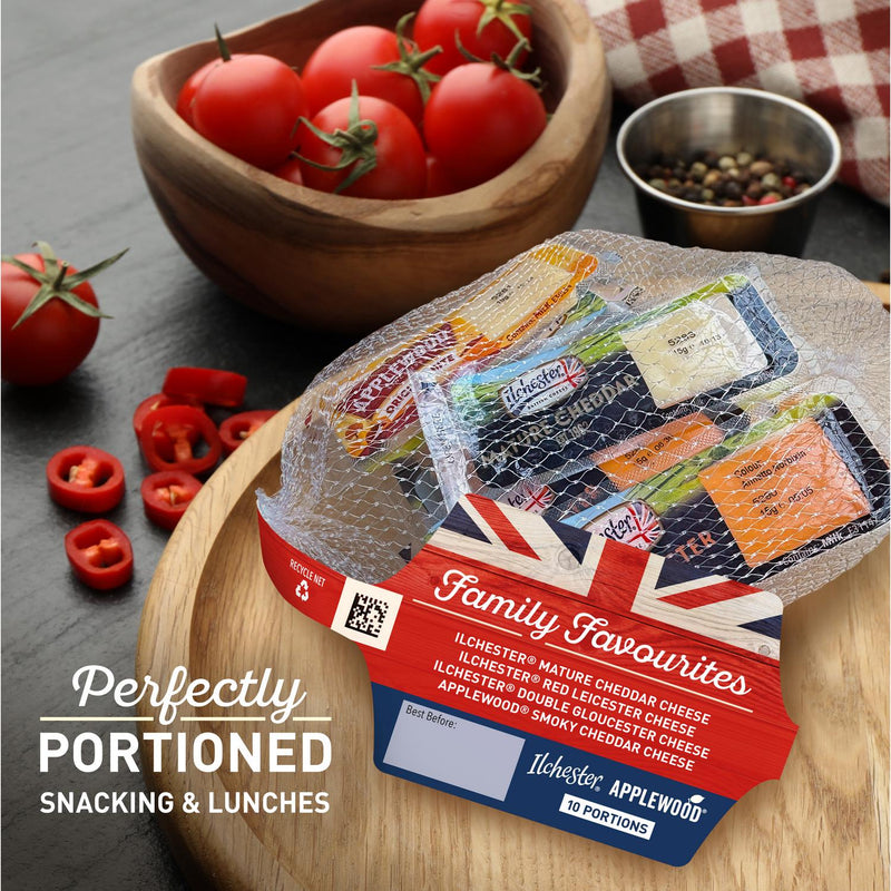 Ilchester Family Favourites cheese portions 10x15g - British product