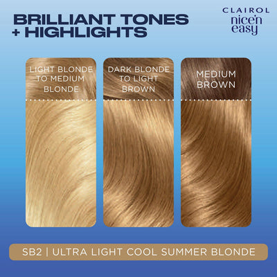 Coloration capillaire permanente à la crème infusée d'huile Sainsburys pour une teinte blonde d'été ultra claire et froide - Acheter en ligne sur McGrocer