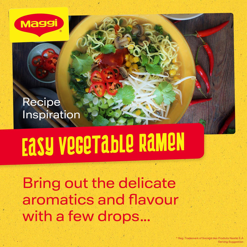 Maggi Hot Liquid Seasoning 100ml, imported from the UK