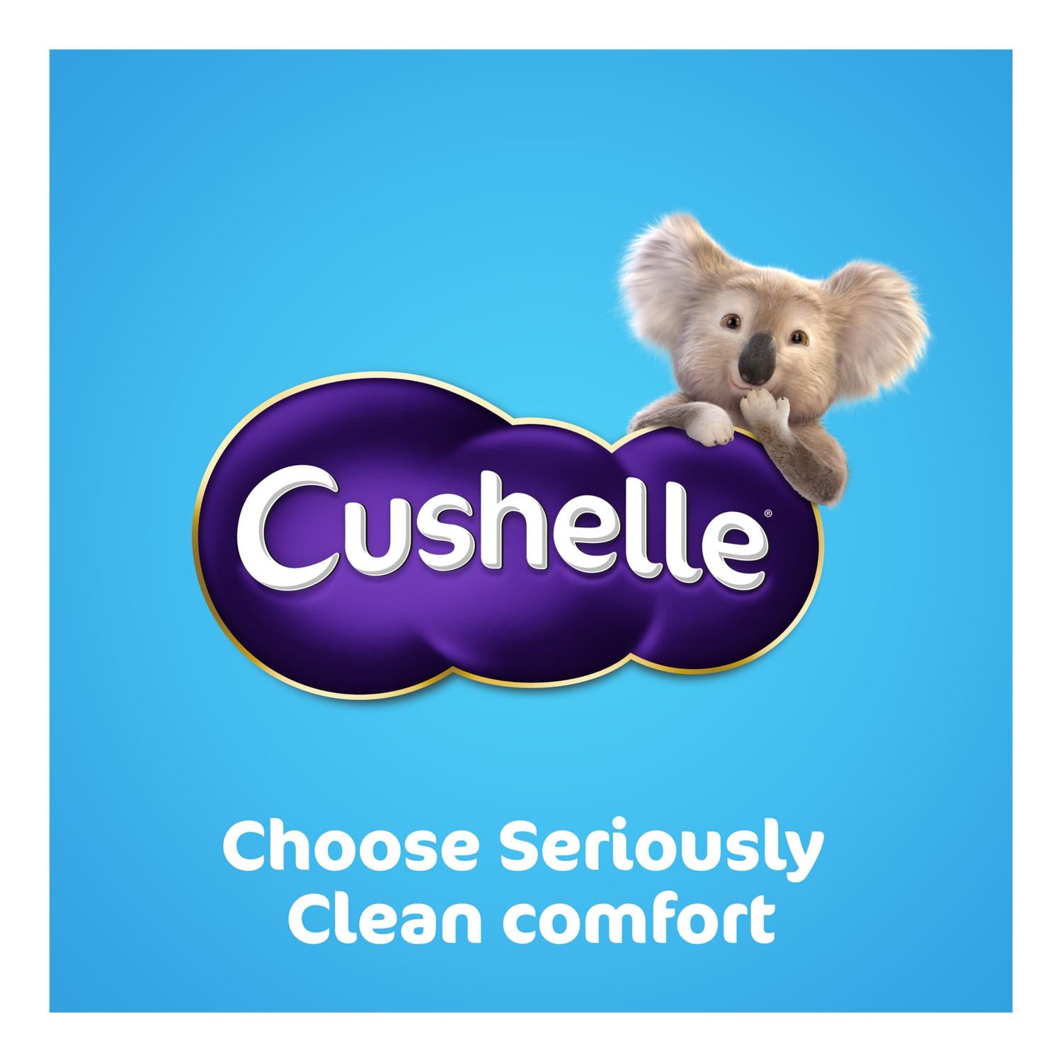 Cushelle Original toilet rolls 32 pack - British product