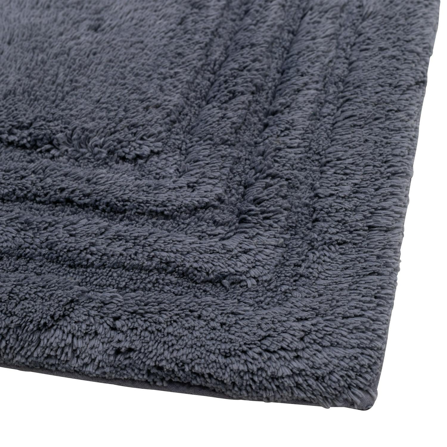 Habitat Deep Pile Bath Mat Rustic Blue 80cm x 50cm - British product