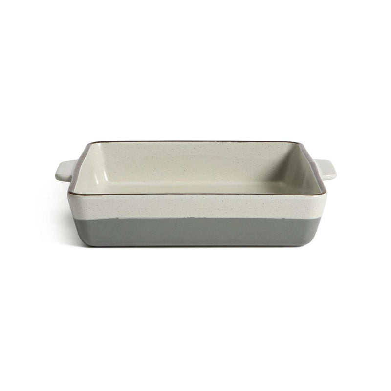 Habitat Speckle square ceramic roaster grey 27cm, UK version