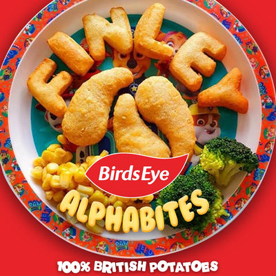 Birds Eye Les formes originales de pommes de terre Alphabites 456g