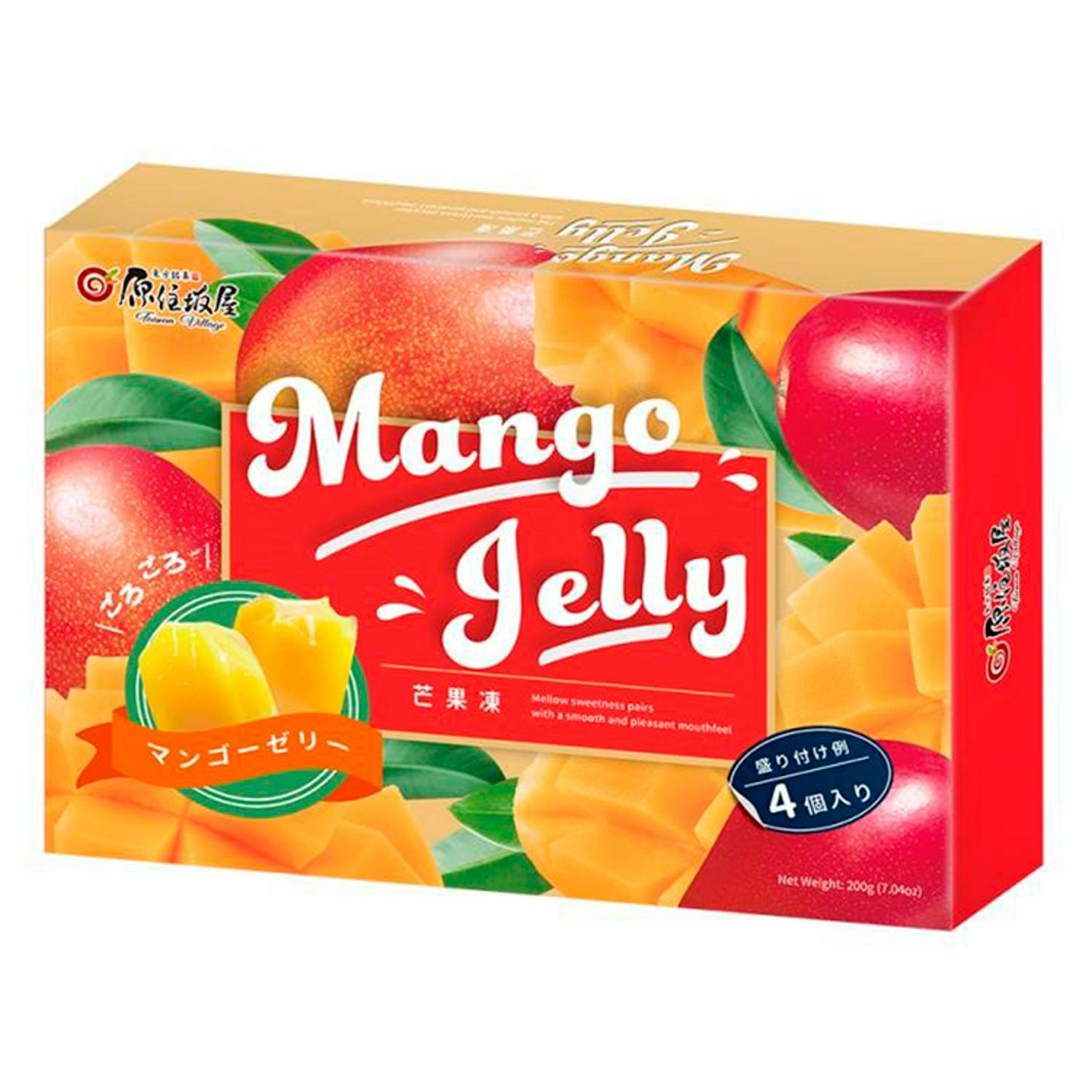 Mango Jelly 200g dessert item, imported from the UK
