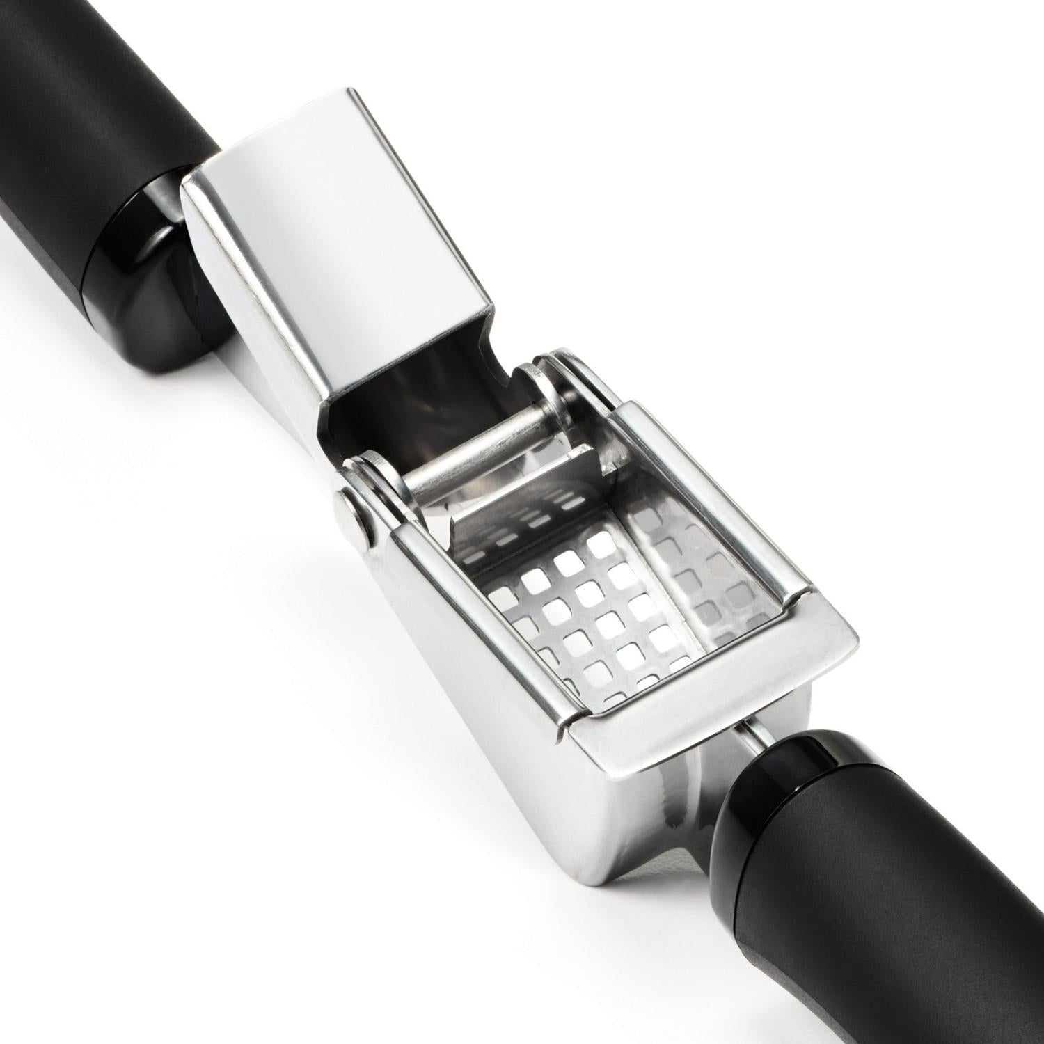 OXO SoftWorks Garlic Press kitchen tool, imported from the UK