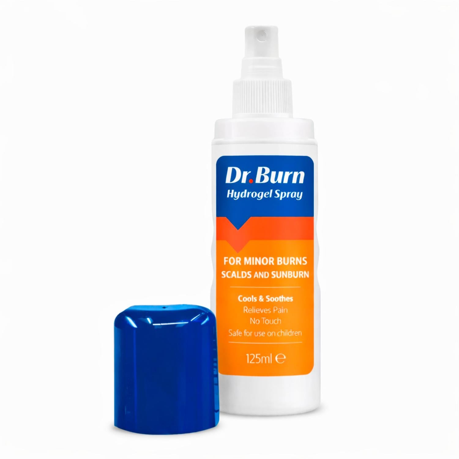 Dr. Burn Hydrogel Burn Spray 125ml, imported from the UK