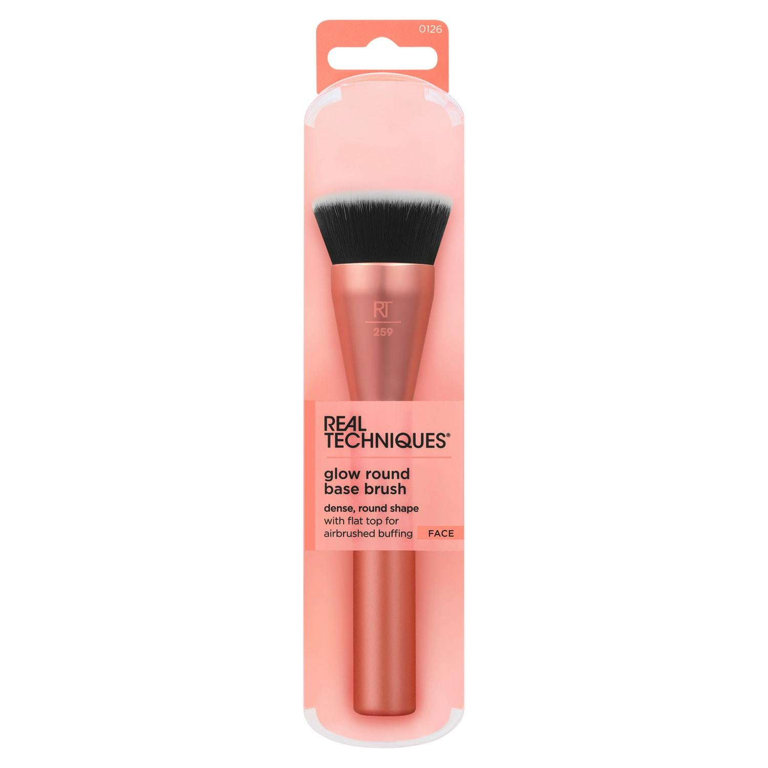 Real Techniques Face Glow Round Base Brush, imported from the UK