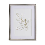 Habitat skinny metal picture frame silver 19x14cm - British product