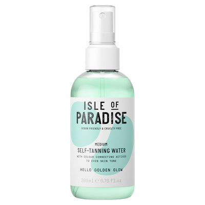 Sainsburys Isle of Paradise Medium Self-Tanning Water with Colour Correcting Actives 200ml- Buy online at McGrocer