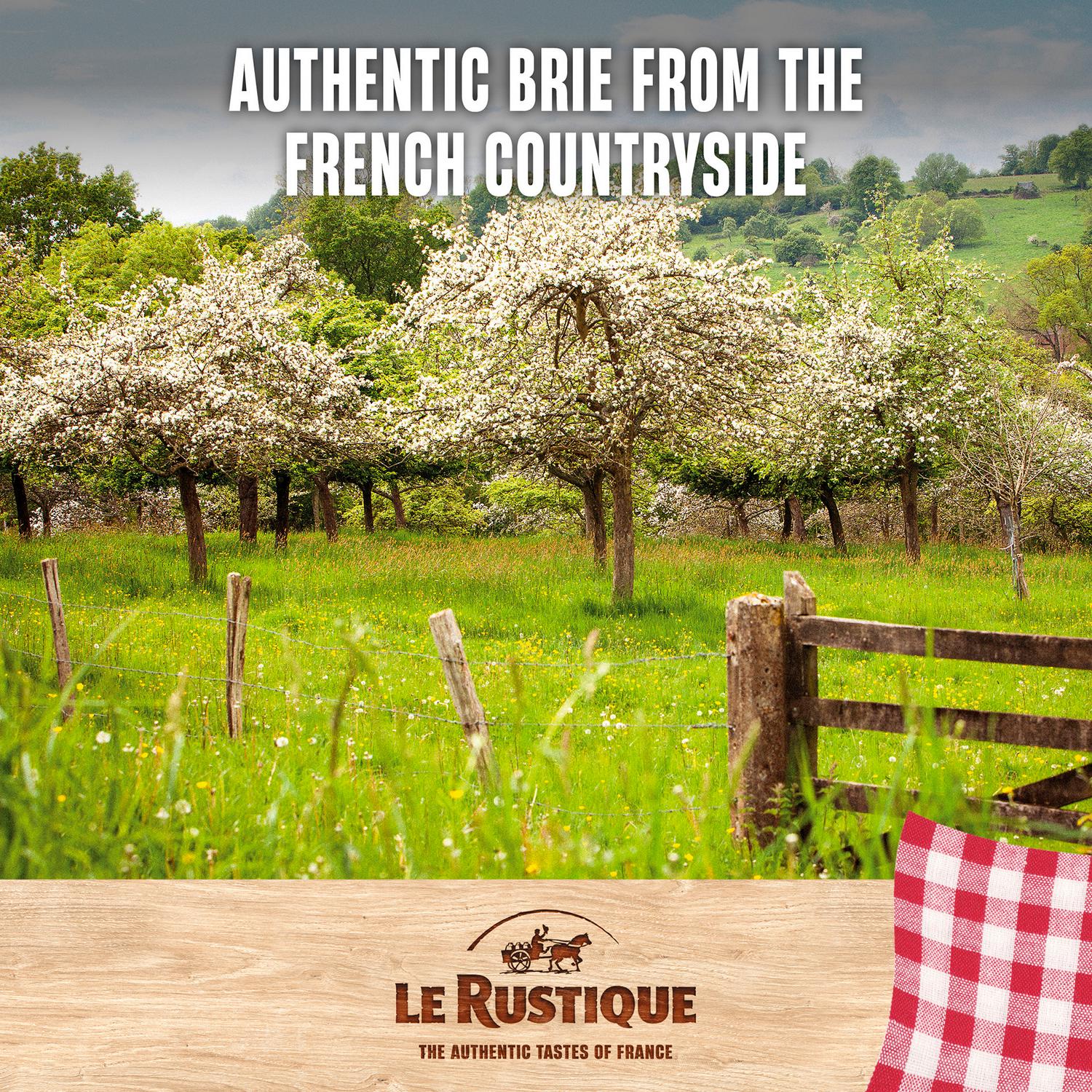 Le Rustique French Soft Brie Cheese 200g, UK version