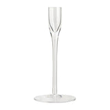 Habitat clear glass taper candle holder 20cm, UK version