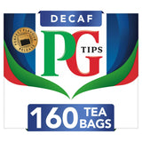 PG Tips Decaf Tea bags x160, imported from the UK