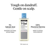 Neutrogena T/Gel anti-dandruff shampoo sensitive scalp 150ml, imported from the UK