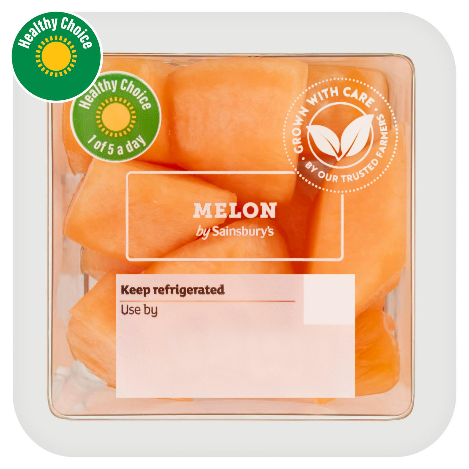 Sainsbury's Fresh Cut Melon Pieces 160g (British brand)